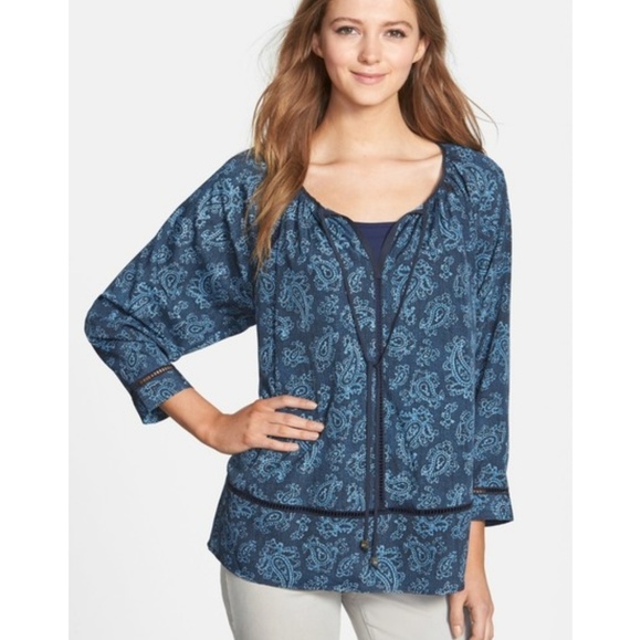 michael kors blouses blue